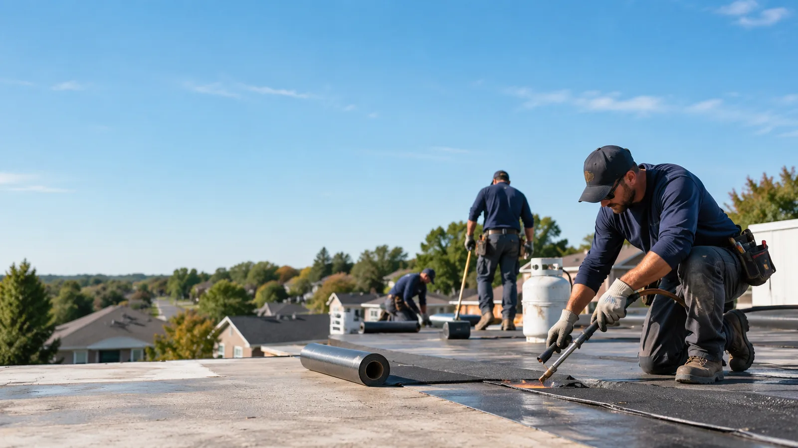 Flat Roof Leak Repair providers in Shipman, IL